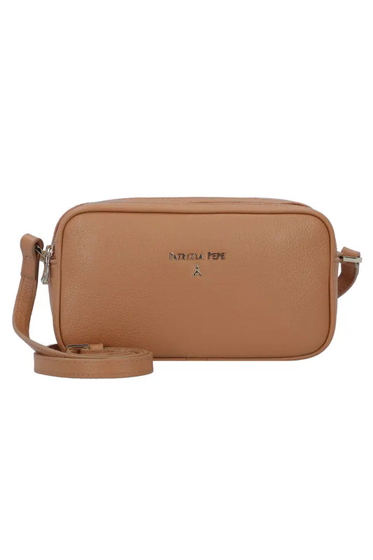 Patrizia Pepe Camera Crossbody Bag - Brown
