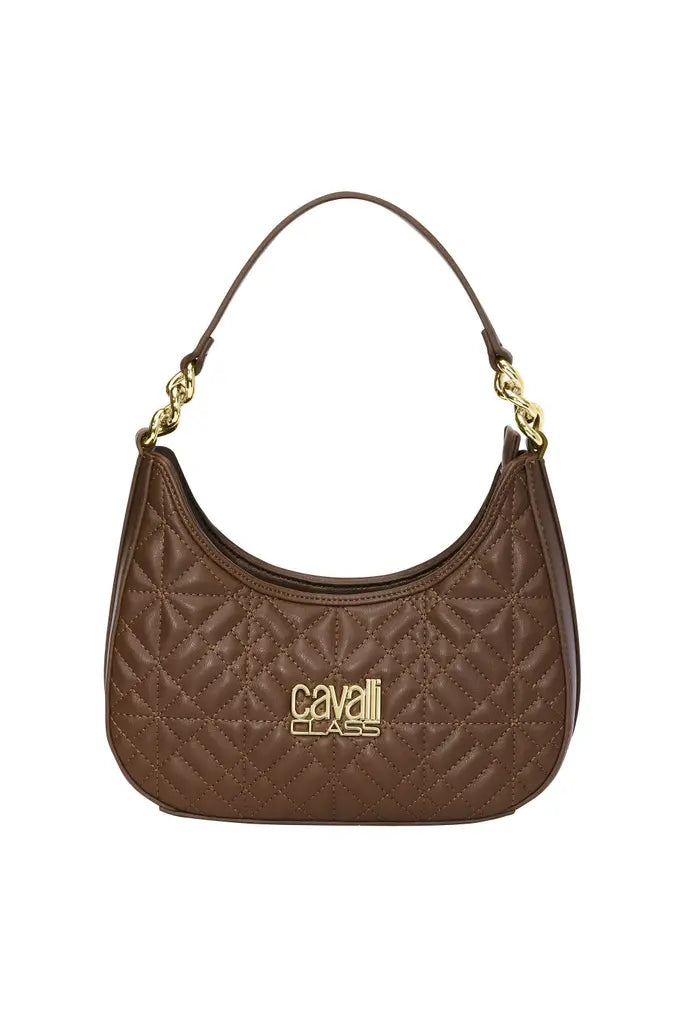Cavalli Class Quilted Hobo Bag - Chestnut