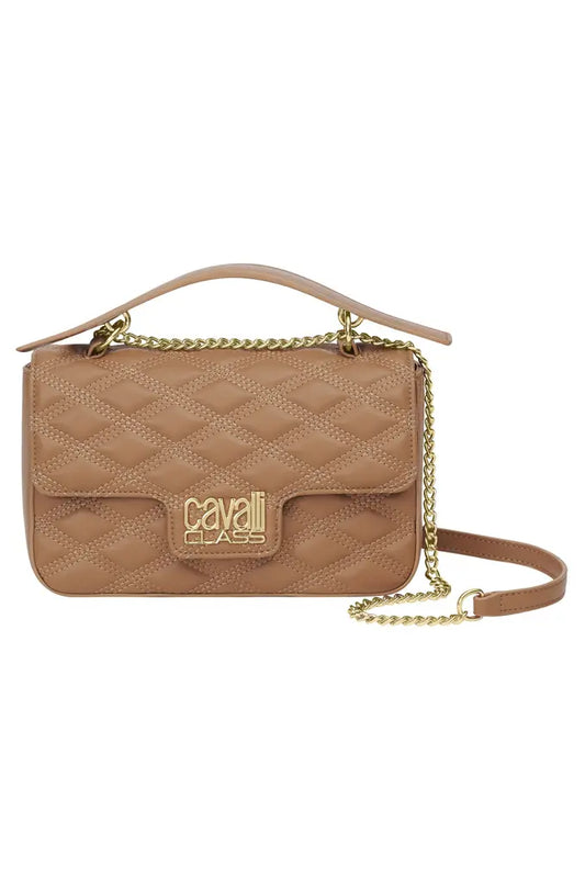 Cavalli Class Quilted Top Handle Bag - Brown