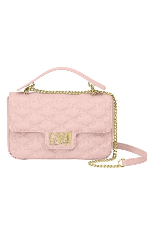 Cavalli Class Quilted Top Handle Bag - Pink