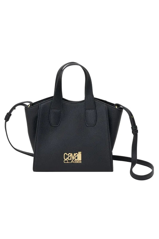 Cavalli Class Trapeze Top Handle Bag - Black