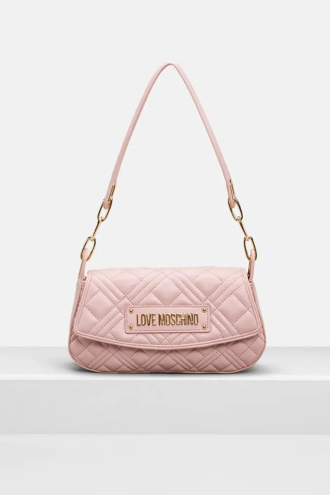 Love Moschino Quilted Shoulder Bag - Pink