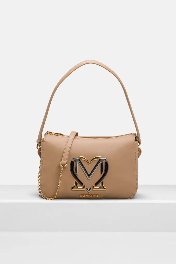 Love Moschino Shoulder Bag - Beige