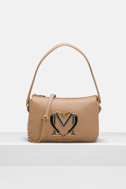 Love Moschino Shoulder Bag - Beige