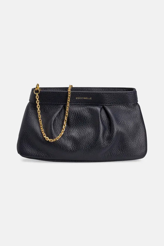 Coccinelle Trapeze Clutch - Midnight Blue